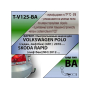 Фаркоп VOLKSWAGEN POLO 5 2010-2020 седан | шар BA - быстросъемный | Лидер Плюс | T-V125-BA