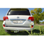Фаркоп LEXUS LX 570 / LX 450d | шар F - кованый, с пластиной из нержавейки | Лидер Плюс | T110-F(N)