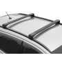 Багажник для Hyundai Santa Fe (TM) 2019+/2021+ | на штатные низкие рейлинги | LUX Bridge