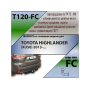 Фаркоп TOYOTA HIGHLANDER 3 (XU50) 2013-2020 | шар FC | Лидер Плюс | T120-FC