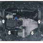 Защита картера Hyundai Tucson 2015-2018 | двигатель + КПП, 2 мм, сталь | MOTODOR | 71011