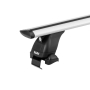 Багажник на крышу Belgee S50 | за дверной проем | LUX БК-3