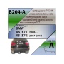 Фаркоп BMW X5 (E70) 2007-2013 | шар A | Лидер Плюс | B204-A