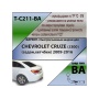 Фаркоп CHEVROLET CRUZE (J300) (седан,хетчбек) 2009- | шар BA - быстросъемный | Лидер Плюс | T-C211-BA
