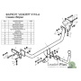 Фаркоп HYUNDAI i30 (FD) 2007-2012 | шар A | Лидер Плюс | K110-A