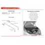 Упоры капота для Skoda Fabia II 2007-2010 2010-2014 | 2 штуки, АвтоУПОР
