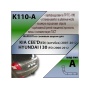 Фаркоп HYUNDAI i30 (FD) 2007-2012 | шар A | Лидер Плюс | K110-A