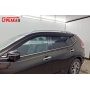 Дефлекторы Nissan X-Trail 3 (T32) 2014-2023 | премиум, плоские, 2D