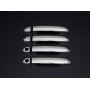 Накладки на дверные ручки для Volkswagen Crafter 2017+ | нержавейка, 4 двери, 2 отверстия