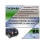 Фаркоп HYUNDAI TUCSON 1 (JM) 2004-2010 | шар BA - быстросъемный | Лидер Плюс | T-H204-BA