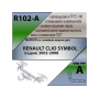 Фаркоп RENAULT SYMBOL (седан) 2002-2008 | шар A | Лидер Плюс | R102-A