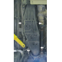 Защита картера Mitsubishi Pajero IV 2006-2012 | топливный бак, 3 мм, сталь | MOTODOR | 11337