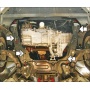 Защита картера Ford Mondeo IV 2007-2010 | двигатель + КПП, 2 мм, сталь | MOTODOR | 70702