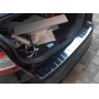Накладка на задний бампер для Форд Мондео 2008-2014 седан | зеркальная нержавейка