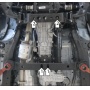 Защита картера Jac T8 2019- | КПП, 2 мм, сталь | MOTODOR | 78313