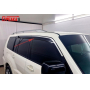 Дефлекторы Mitsubishi Pajero 4 2007+/2011+/2014+ | премиум, плоские, 2D