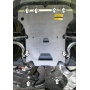 Защита картера Audi Q5 2008-2012 | двигатель + КПП, 2 мм, сталь | MOTODOR | 70101