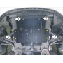 Защита картера Renault Symbol 2006-2008 | двигатель + КПП, 2 мм, сталь | MOTODOR | 71708