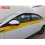 Дефлекторы Dongfeng Shine Max 2023+ | премиум, плоские, 2D