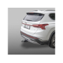 Фаркоп HYUNDAI SANTA FE 4 (TM) 2020-2024 рестайлинг | шар E - под квадрат - быстросъемный | Лидер Плюс | K132-E