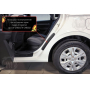 Накладки на пороги задних арок для Белджи С50 2025+ | шагрень