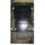 Защита картера Mercedes-benz Viano 2003-2009 | двигатель + КПП, 2 мм, сталь | MOTODOR | 01217