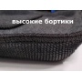 Коврики 3D с бортами Belgee X50 | темно-серые, ворсовые