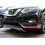 Накладки на бампера для Nissan X-Trail 2019+ рестайл | нержавейка, перед и зад