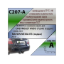 Фаркоп RAVON NEXIA R3 (седан) 2015- | шар A | Лидер Плюс | C207-A