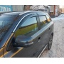 Премиум дефлекторы окон для Mitsubishi Outlander 4 2023+ | с молдингом из нержавейки