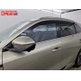 Дефлекторы Чанган ЦС75 Плюс 4 2025+ | из 6 частей, премиум, плоские, 2D