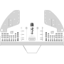 Фаркоп Mitsubishi L 200 2006-2014 | шар FE - оцинкованный, нагрузка 120/3000 | ZincaR | ZM301FE