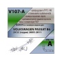 Фаркоп VOLKSWAGEN PASSAT B6 (седан) 2005-2011 | шар A | Лидер Плюс | V107-A