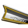 Накладки на пороги Lada Niva Travel 2021+ нержавейка с логотипом