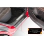 Накладки на внутренние пороги дверей Chery Tiggo 8 PRO / Tiggo 8 Pro MAX | шагрень