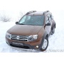 Расширители колесных арок (широкие) для Renault Duster 2010-2014 | шагрень
