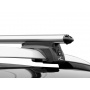 Багажник на крышу для Kia Carnival 4 2021+ | на рейлинги | LUX Классик и LUX Элегант