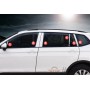 Накладки на стойки дверей для VW Tiguan 2017+ | нержавейка, 12 частей