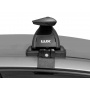 Багажник на крышу Nissan Tiida C13 (2015-2018) хэтчбек | за дверной проем | LUX БК-1