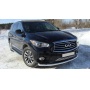 Пороги подножки Infiniti QX60 2013-2016 | алюминиевые или нержавеющие