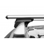 Багажник на крышу для Renault Sandero Stepway 2 (2013+/2018+) хэтчбек | на рейлинги | LUX Классик и LUX Элегант