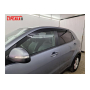 Дефлекторы Ssang Yong Actyon (C200) 2010+/2014+ | из 4 частей, премиум, плоские, 2D