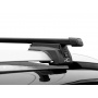 Багажник на крышу для Fiat Doblo 2 (2009-2022) | на рейлинги | LUX Классик и LUX Элегант