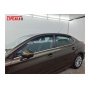 Дефлекторы Ситроен С4 2013-2024 седан | из 4 частей, премиум, плоские, 2D