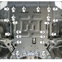 Защита картера BAIC U5 Plus 2021- | двигатель + КПП, 1,5 мм, сталь | АвтоСтандарт | 58502