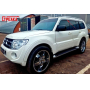 Дефлекторы Mitsubishi Pajero 4 2007+/2011+/2014+ | премиум, плоские, 2D