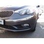 Хром молдинги переднего и заднего бампера для KIA Cerato 2012- sedan «K3»