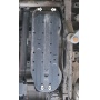 Защита картера Mitsubishi Pajero Sport III 2016-2021 | топливный бак, 3 мм, сталь | MOTODOR | 11335
