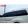 Дефлекторы Mitsubishi Pajero 4 2007+/2011+/2014+ | премиум, плоские, 2D