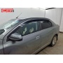 Дефлекторы Chevrolet Cobalt 2013-2022 | премиум, плоские, 2D